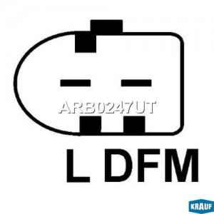 Регулятор MERCEDES E (W210) напряжения генератора KRAUF ARB0247UT KRAUF