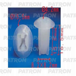 Фиксатор пластиковый Renault применяемость: универсальный P37-0232 P370232 PATRON