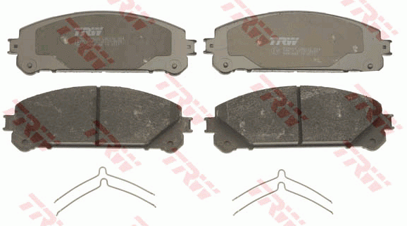 Колодки тормозные TOYOTA Highlander (10-) передние (4шт.) TRW GDB3484 TRW