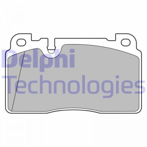 LP1717 колодки дисковые з.\ Opel Astra 1.8-2.2DT/Zafira 2.2i/DTi 01> LP1717 DELPHI