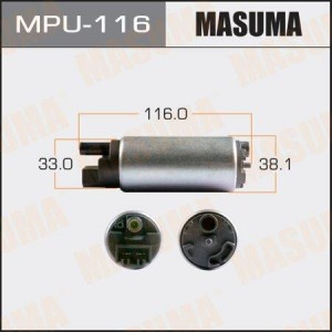 насос топливный!\ Lexus ES350/RX350/RX450H, Toyota Allex MPU-116 MASUMA