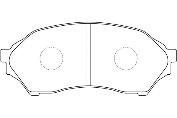 Колодки тормозные дисковые передние MAZDA 323F (BJ) AN-602K AN602K AKEBONO