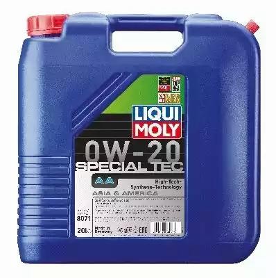 8071 LiquiMoly Синт-ое мот.масло Special Tec AA 0W-20 SP GF-6A (20л) 8071 LIQUI MOLY