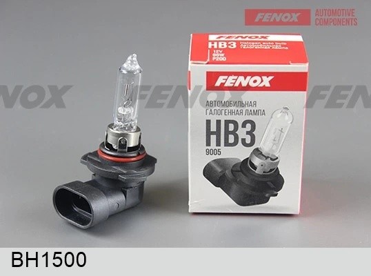 Лампа галогенная  HB3 (9005) 12V 65W P20d BH1500 BH1500 FENOX
