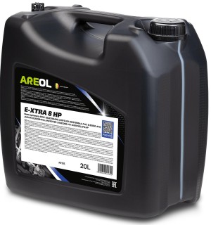 AREOL E -XTRA 8 HP (20L) жидк.гидравл. для АКПП!синт,зелен,аналог Febi 39095ZF 8 AR155 AREOL