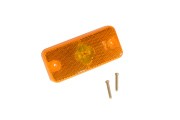 фонарь габаритный! желтый 2xLED-24V разъем AMP JPT\ Trailers 87-33593-SX STELLOX