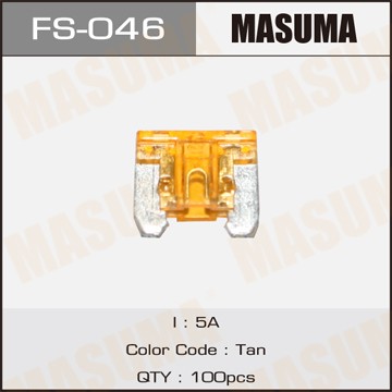 предохранитель LOW PROFILE! mini 30A, 1 шт.\ FS-046 MASUMA