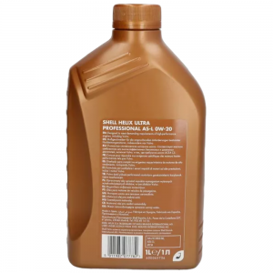 Масло моторное синтетическое Helix Ultra Professional AS-L 0W-20 1л 550055735 550055735 SHELL