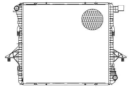 Радиатор охл. для а/м VW Amarok (09-) LRc182H LRC182H LUZAR