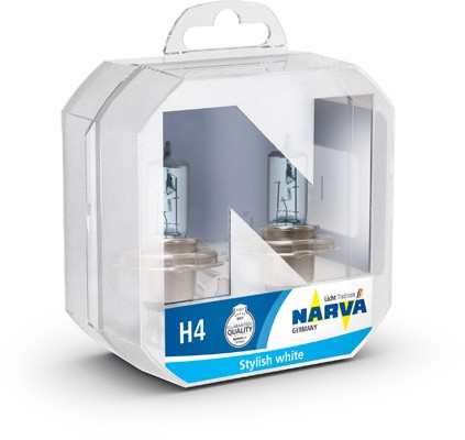 Лампа 12V H4 60/55W P43t-38 +50% бокс (2шт.) Range Power Blue+ NARVA 48677 2100 NARVA