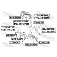 ОПОРА ШАРОВАЯ ПЕРЕДНЕГО НИЖНЕГО РЫЧАГА 1720-8KLF 17208KLF FEBEST