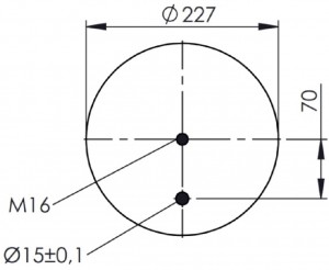 SCANIA 4-SERIE/SAF с металлическим стаканом T0070-4913V2 TOPCOVER
