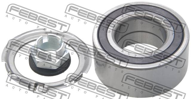 Подшипник ступицы передний DAC45880039M-KIT DAC45880039M-KIT FEBEST