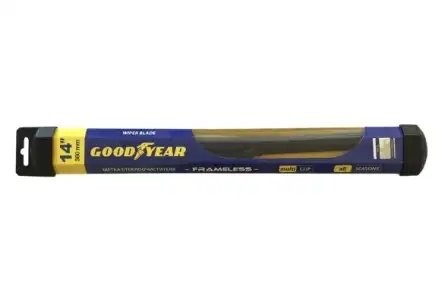 Щетка стеклоочистителя 360мм бескаркасная Multiclip Frameless GOODYEAR GY000414 GOODYEAR