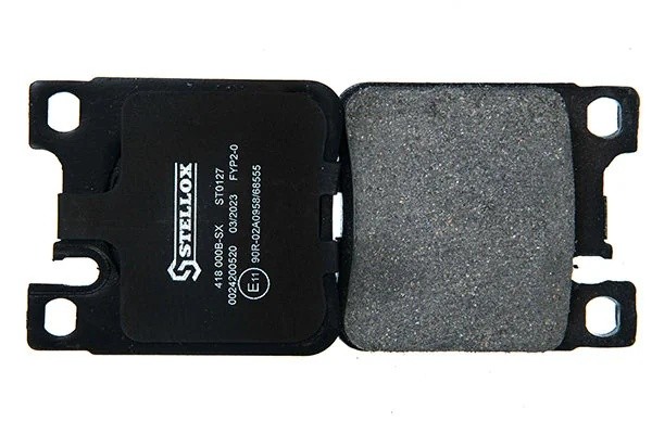 колодки дисковые задн. с антискр.пласт.!\MB W140 91>/W202 94>/W210 97>/W220 2.8/ 1606 000B-SX STELLOX