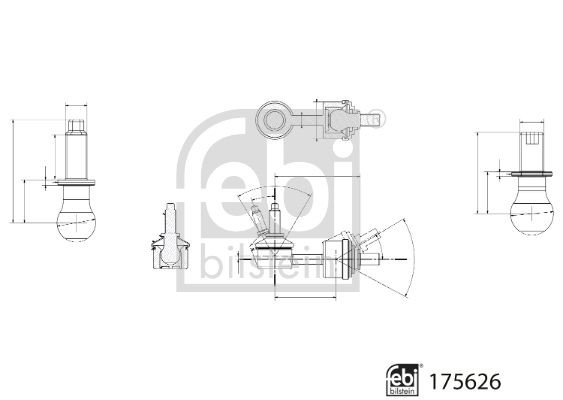 Головка блока цилиндров компрессора FEBI  А5411311119  21067 21067 FEBI BILSTEIN