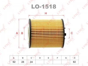 OPEL ASTRA G/VECTRA B/OMEGA B LO-1518 LYNXAUTO