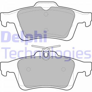 Колодки тормозные FORD Kuga (06-) задние (4шт.) DELPHI LP1958 DELPHI