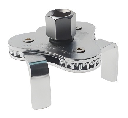 Съемник фильтров масляных краб 40-102мм захват 3/8", адаптер 3/8"(М)х1/2(F) в бл RF61904A ROCK FORCE