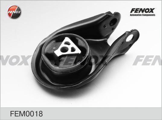 Опора двигателя задняя FORD FOCUS I/II, MAZDA 3, 5, VOLVO S40 03-13, под. АКПП F FEM0018 FENOX