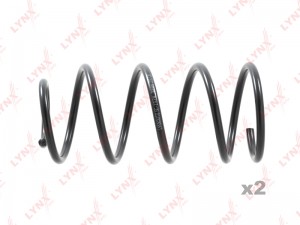 Пружина подвески передняя  2шт SC1574 LYNXAUTO