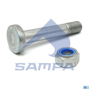 Болт BPW рессоры с гайкой (M30x170мм) SAMPA 070.583 SAMPA