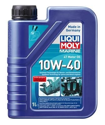 Масло моторное синтетическое НС-для лодок Marine 4T Motor Oil 10W-40 CI-4/SL A3/ 25012 LIQUI MOLY