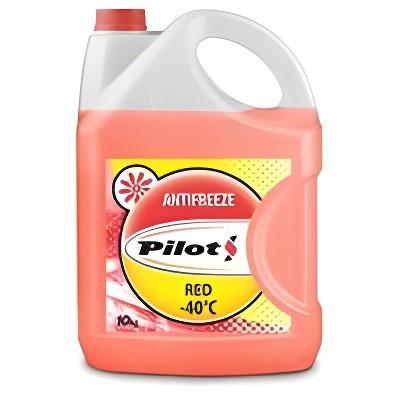 Антифриз красный -40C 10кг PILOTS 3212 PILOTS