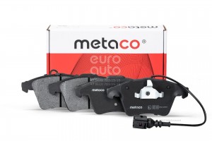 Колодки тормозные передние к-кт 3000226 3000226 METACO