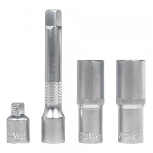 Ключ динамометрический 1/2" 40-210 Нм предельный "AIRLINE" 4 предм. (головки 19, ATBN012 AIRLINE