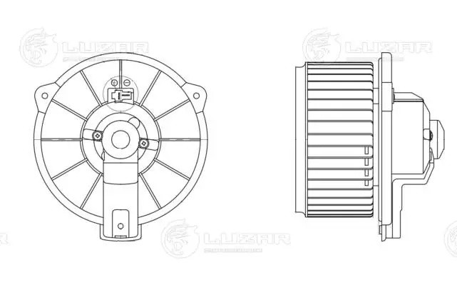 TOYOTA AVENSIS II/ COROLLA E12/ COROLLAVERSO (2004 LFH19D0 LUZAR