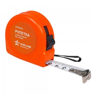 рулетка! с фиксатором 3м х 16мм ATBQ010 AIRLINE