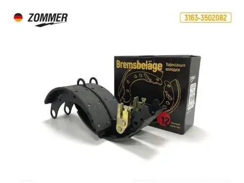 Колодки тормозные барабанные задние для а/м УАЗ Патриот с РК DYMOS (4 шт.) с 201 18851 ZOMMER