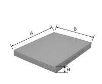 Фильтр салона AG129CF AG 129 CF GOODWILL