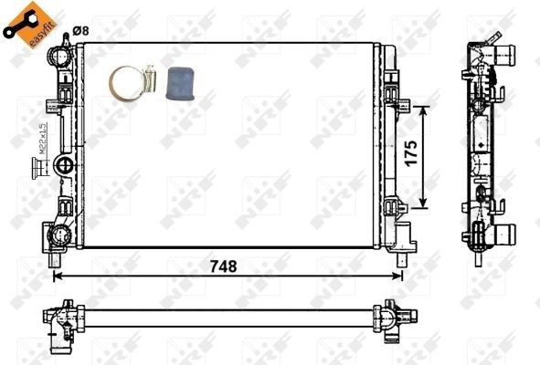 SUZUKI GRAND VITARA (1998>) 53289 NRF