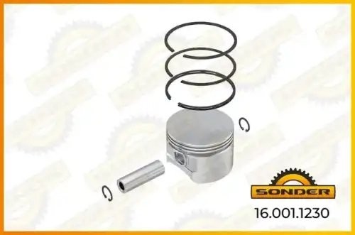 Поршнекомплект компрессора STD d=85 +0,5 MANMBVolvoScaniaDAF 160011230 SONDER