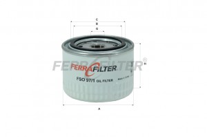 Фильтр масляный ВАЗ 2108 "FERRA FILTER" FSO971 FERRA FILTER