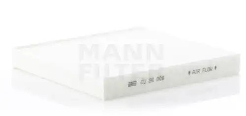 AUDI A3 [8V] (2013>)/ SEAT LEON (5F) (2013>) НЕ УГОЛЬНЫЙ CU 26 009 MANN FILTER