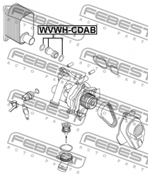 VW PASSAT [B6] (2005>) VWWH-CDAB FEBEST