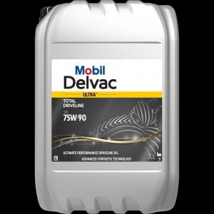 Масло трансмис. Delvac ULTRA TD 75W90 (20L) синт. API GL-4; GL-5; Scania STO 1:0 154987 MOBIL