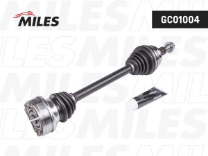 Привод в сборе левый AUDI A3/SKODA OCTAVIA/VW GOLF/BORA 1.9TD 96- (GKN 303161) G GC01004 MILES