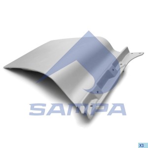 Накладка MAN TGA,L,LX двери нижняя левая SAMPA 18200190 SAMPA