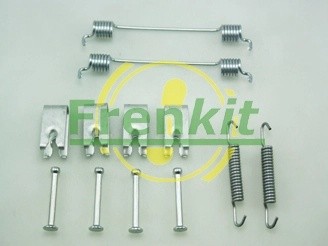 р/к-кт тормозных колодок задних!\ Nissan Micra 03>/Note 06>, Renault Clio/Modus  950827 FRENKIT