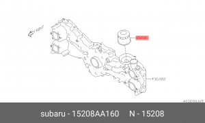 Фильтр масляный SUBARU 15208-AA160 15208AA160 SUBARU