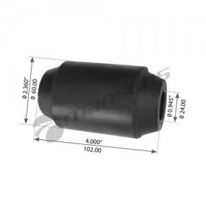 сайлентблок рессоры !d24xd60x102 \ROR FLEXAIR FL9000 TRB6710 MANSONS