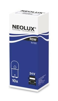 Лампа 24V R5W BA15d 50лм Standard NEOLUX N150 NEOLUX