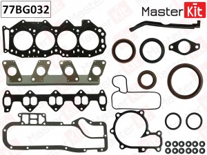Комплект прокладок ДВС Mazda MPV WL/WL-T 2.5TD 96- 77BG032 77BG032 MASTER KIT