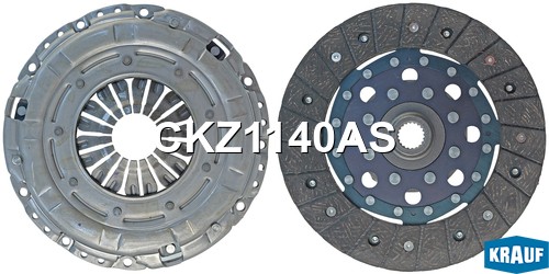 Сцепление комплект без подшипника CKZ1140AS CKZ1140AS KRAUF