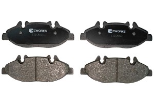 Тормозные колодки передние, Low Metallic C11CR0271 C11CR0271 CWORKS