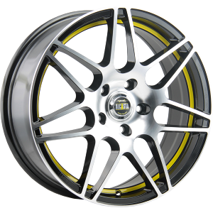 Alcasta M28 16.0 / 6.5J PCD 5x100.00 ET 35.00 ЦО 57.10 Литой / Черный с полирова 9199929 ALCASTA
